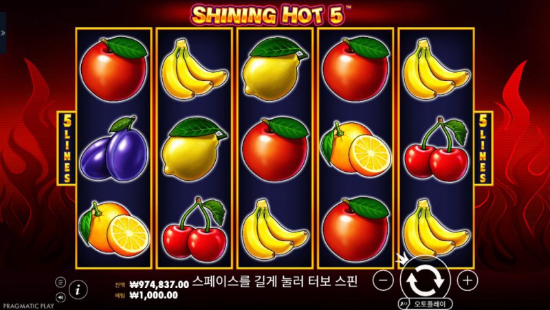 SHINING HOT 5