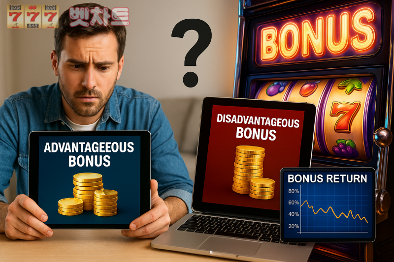 보너스 회수율의 진실 — 왜 어떤 보너스는 오히려 손해일까?