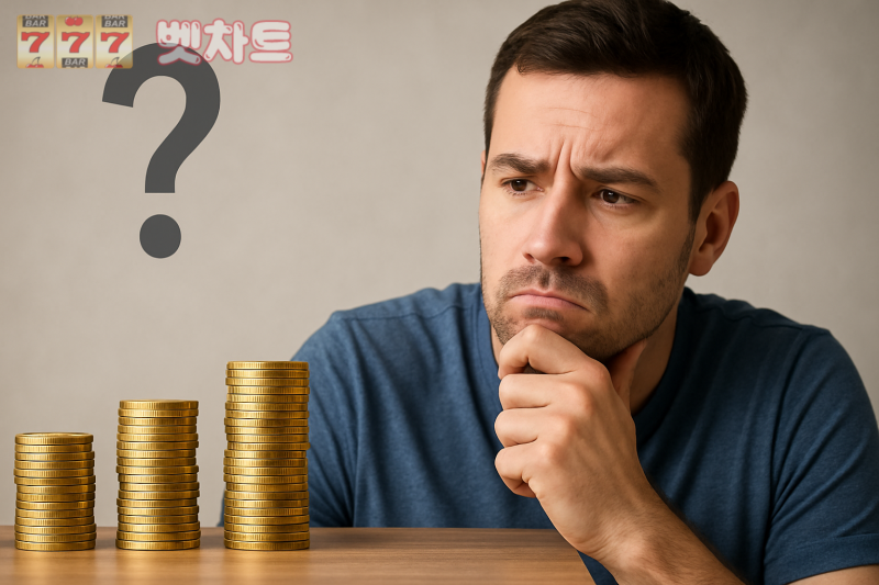 슬롯 베팅 단위 전략 — 금액을 바꾸면 확률이 바뀔까?