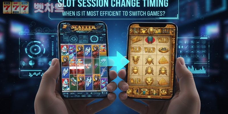 슬롯 세션 교체 타이밍 — 언제 게임을 바꾸는 게 가장 효율적일까?