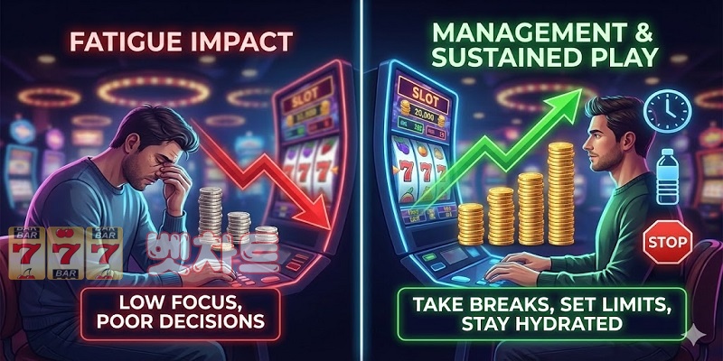 슬롯 플레이에서 피로도가 중요한 변수인 이유