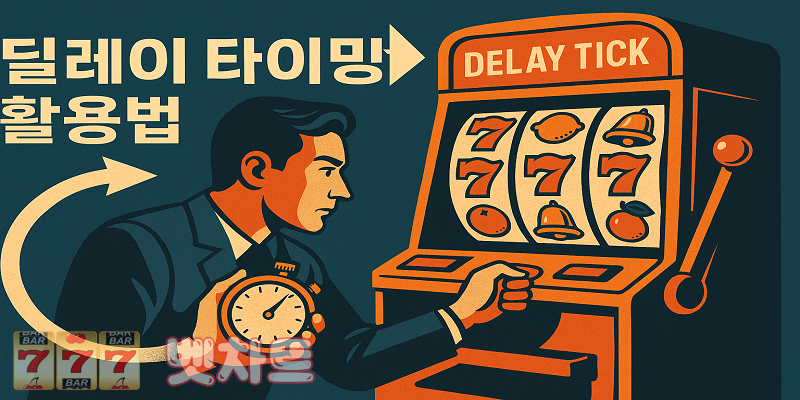 슬롯마다 존재하는 ‘딜레이 타이밍(Delay Tick)’ 활용법 — 스핀 속도가 흐름을 바꾼다