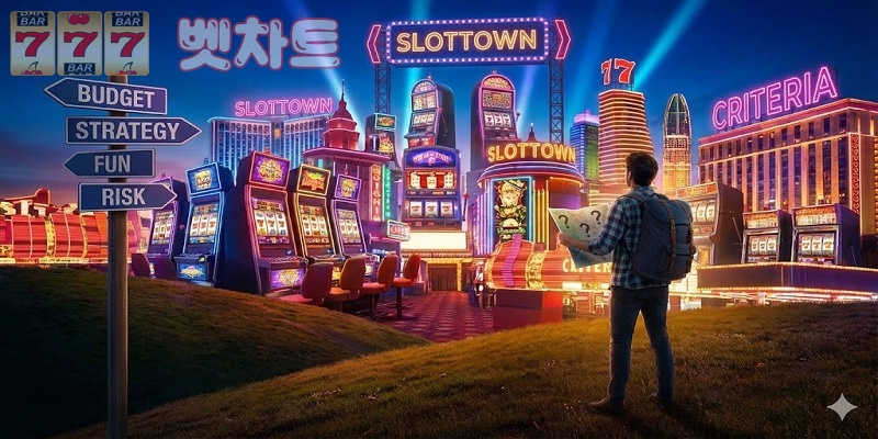 슬롯타운, 어떤 기준으로 접근해야 할까