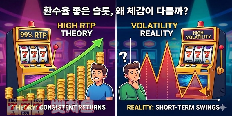 환수율 좋은 슬롯, 왜 체감이 다를까
