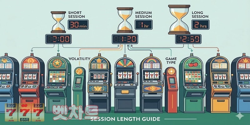 슬롯마다 ‘적정 세션 길이’가 달라야 하는 이유