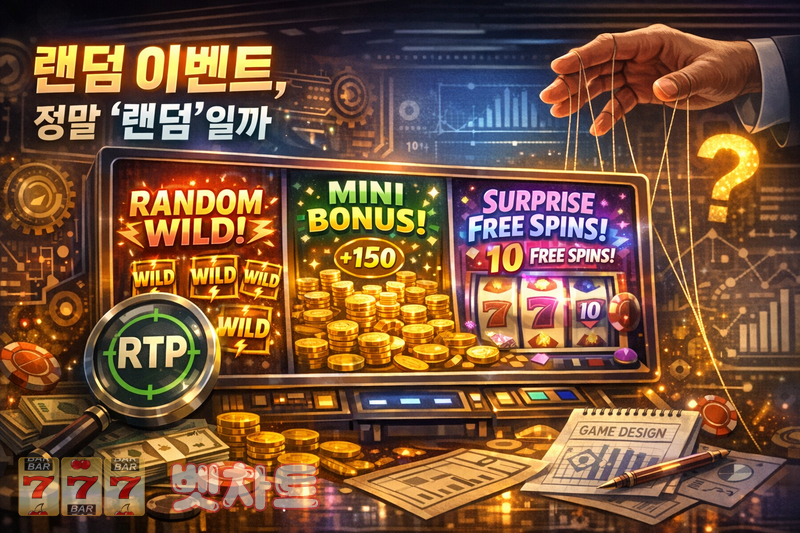 슬롯 게임에서 ‘랜덤 이벤트’ 발생 빈도 체감 분석 가이드