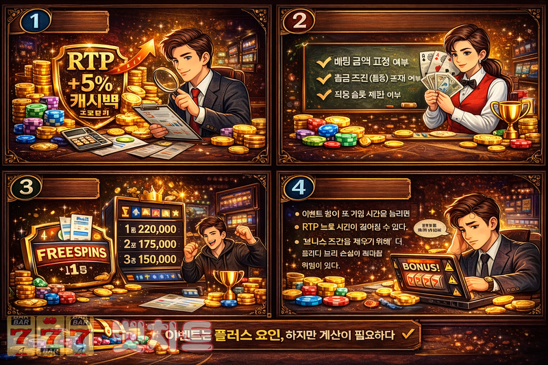 슬롯 플레이 시 이벤트·프로모션 참여가 기대값에 미치는 영향