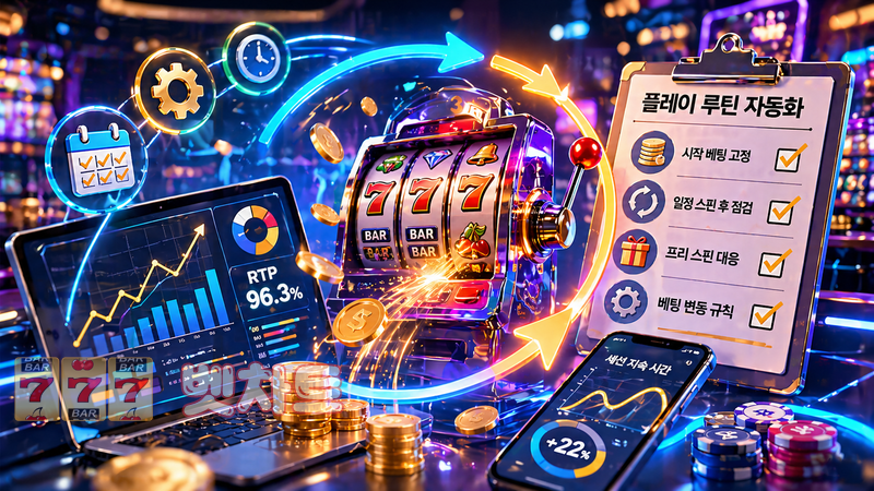 슬롯 게임에서 ‘플레이 루틴 자동화’가 수익 안정성에 미치는 영향
