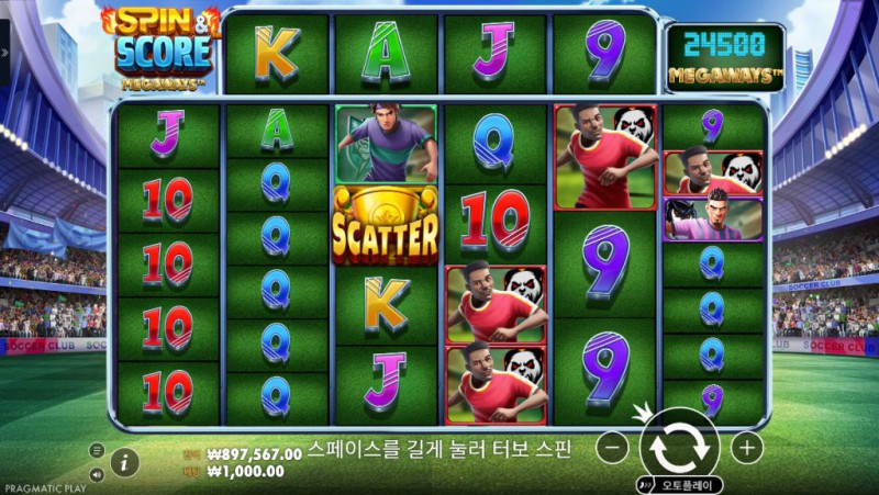 SPIN &amp; SCORE MEGAWAYS