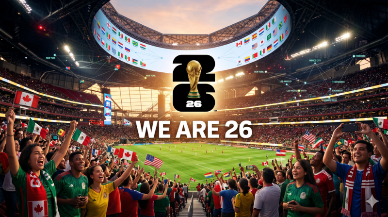 2026 북중미 월드컵 엠블럼 의미 WE ARE 26