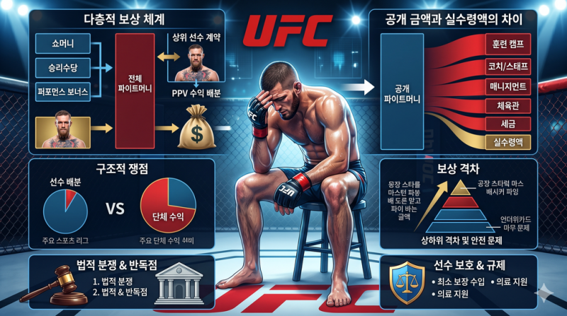 MMA 파이트머니 구조 싸움의 가치인가 상업화의 끝인가?