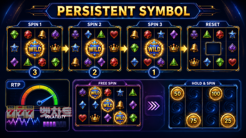슬롯 게임에서 퍼시스턴트 심볼(Persistent Symbol)은 얼마나 오래 유지될까?